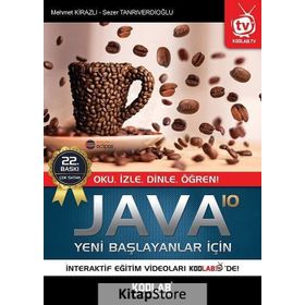 YENI BAŞLAYANLAR İÇIN JAVA 7 İNTERAKTIF EĞITIM DVD SETI HEDIYE - MEHMET KIRAZLI;SEZER TANRIVERDIOĞLU