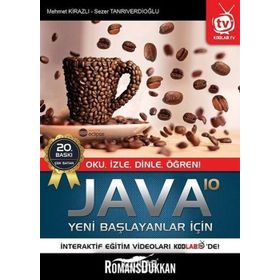 YENI BAŞLAYANLAR İÇIN JAVA 7 İNTERAKTIF EĞITIM DVD SETI HEDIYE - MEHMET KIRAZLI;SEZER TANRIVERDIOĞLU