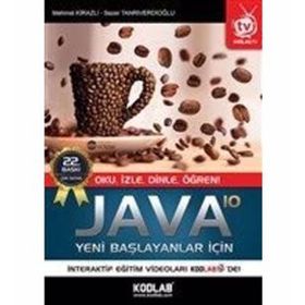 YENI BAŞLAYANLAR İÇIN JAVA 7 İNTERAKTIF EĞITIM DVD SETI HEDIYE - MEHMET KIRAZLI;SEZER TANRIVERDIOĞLU
