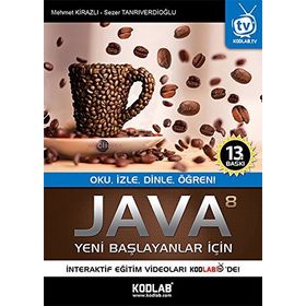YENI BAŞLAYANLAR İÇIN JAVA 7 İNTERAKTIF EĞITIM DVD SETI HEDIYE - MEHMET KIRAZLI;SEZER TANRIVERDIOĞLU