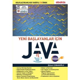 Yeni Başlayanlar İçin Java Eğitim Videolu-Abaküs Yayınları