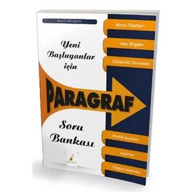 Yeni Başlayanlar İçin Paragraf Soru Bankası-Pelikan Yayınları