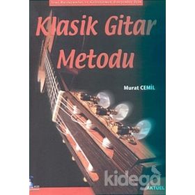 YENI BAŞLAYANLAR İÇİN VE GELİŞTİRMEK İSTEYENLER İÇİN KLASIK GITAR METODU (VCD UYGULAMALI) - MURAT CEMIL