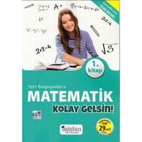 Yeni Başlayanlara Matematik Kolay Gelsin 1. Kitap-Asistan Yayınları