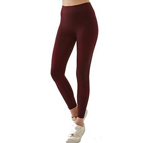 Yeni İnci S211 Bordo Kadın Sporcu Taytı