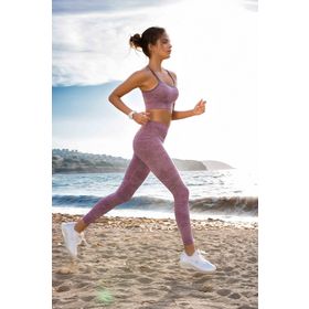 Yeni İnci S214 Lila Kadın Sporcu Taytı