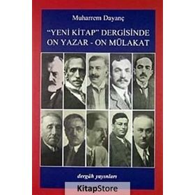 Yeni Kitap Dergisinde On Yazar-On Mülakat - Muharrem Dayanç