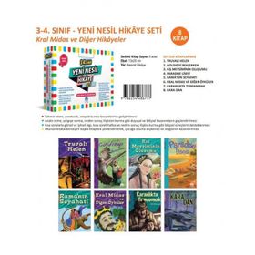 Yeni Nesil Hikaye Seti 3-4. Sınıf Kırmızı - Martı Çocuk Yayınları
