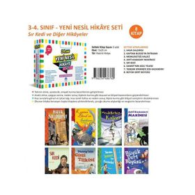 Yeni Nesil Hikaye Seti 3-4. Sınıf Kırmızı - Martı Çocuk Yayınları