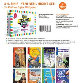 Yeni Nesil Hikaye Seti 3-4. Sınıf Kırmızı - Martı Çocuk Yayınları