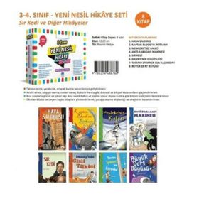 Yeni Nesil Hikaye Seti 3-4. Sınıf Kırmızı - Martı Çocuk Yayınları