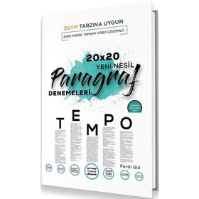 Yeni Nesil ÖSYM Tipi 20x20 Paragraf Denemeleri 2020 - Fragman Yayınları