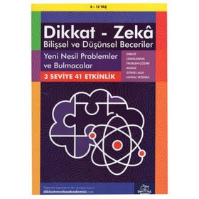 Yeni Nesil Problemler ve Bulmacalar 8-12 Yaş - Bilişsel ve Düşünsel Beceriler - Dikkat ve Zeka Akademisi