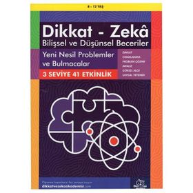 Yeni Nesil Problemler ve Bulmacalar 8-12 Yaş - Bilişsel ve Düşünsel Beceriler - Dikkat ve Zeka Akademisi