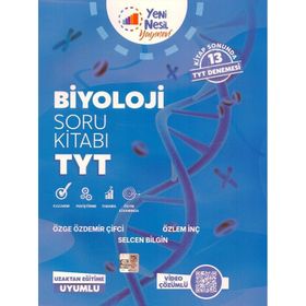 Yeni Nesil Tyt Biyoloji Soru Kitabı