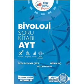 Yeni Nesil Yayınevi AYT Biyoloji Soru Bankası