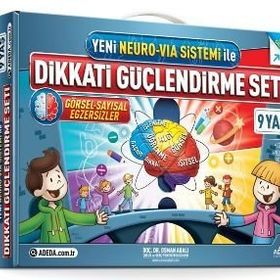 Yeni Neuro Via Sistemi İle Dikkati Güçlendirme Seti 9 Yaş