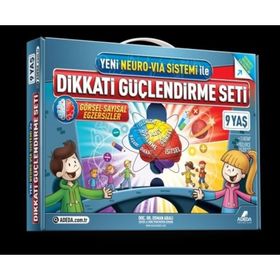 Yeni Neuro Via Sistemi İle Dikkati Güçlendirme Seti 9 Yaş