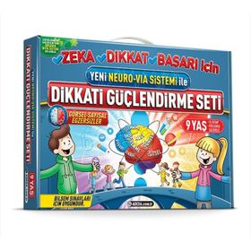 Yeni Neuro Via Sistemi İle Dikkati Güçlendirme Seti 9 Yaş