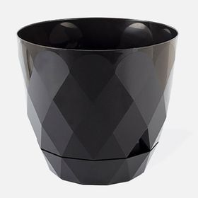 Yeni Özel Gri 17 cm Yakamoz Saksı