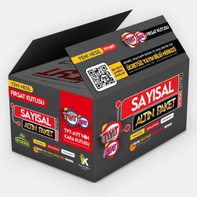 Yeni Sistem Yks Tyt-Ayt Karakutu Sayısal Altın Paket Konu Özetli Çözümlü Ösym Çıkmış Soru Bankası