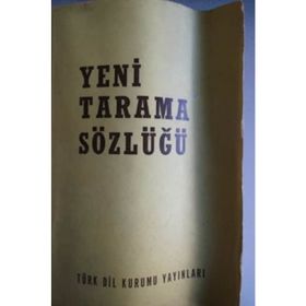 YENI TARAMA SÖZLÜĞÜ - CEM DİLÇİN
