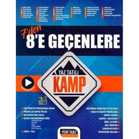 Yeni Tarz Yayınları 7 Den 8 e Geçenlere Yaz Tatili Kamp