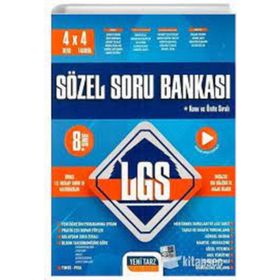 Yeni Tarz Yayınları 8. Sınıf LGS 4 Ders x 4 Fasikül Sözel Yetenek Soru Bankası