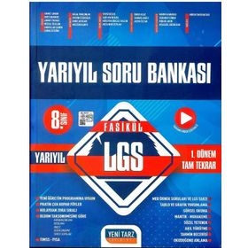 Yeni Tarz Yayınları - 8. Sınıf LGS Fasikül Yarıyıl Soru Bankası
