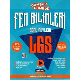 Yeni Tarz Yayınları 8 Sınıf Lgs Fen Bilimleri Gümbür Gümbür Soru Föyleri
