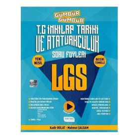Yeni Tarz Yayınları 8. Sınıf LGS İnkılap Tarihi ve Atatürkçülük Gümbür Gümbür Soru Föyleri