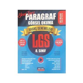 Yeni Tarz Yayınları 8. Sınıf LGS Paragraf Görsel Okuma Branş Deneme