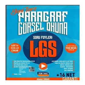 Yeni Tarz Yayınları 8. Sınıf LGS Paragraf Görsel Okuma Soru Föyleri