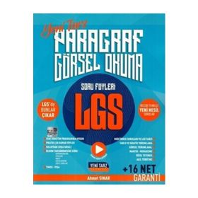 Yeni Tarz Yayınları 8. Sınıf LGS Paragraf Görsel Okuma Soru Föyleri