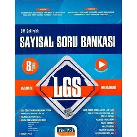 Yeni Tarz Yayınları 8. Sınıf LGS Sayısal Soru Bankası