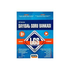 Yeni Tarz Yayınları 8. Sınıf LGS Sayısal Soru Bankası