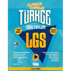 Yeni Tarz Yayınları 8. Sınıf LGS Türkçe Gümbür Gümbür Soru Föyleri