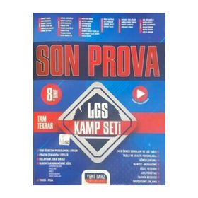 Yeni Tarz Yayınları 8. Sınıf Son Prova LGS Kamp Seti
