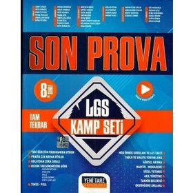 Yeni Tarz Yayınları 8. Sınıf Son Prova LGS Kamp Seti
