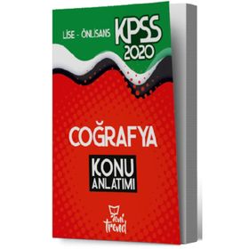 Yeni Trend 2020 KPSS Lise Ön Lisans Coğrafya Konu Anlatımı
