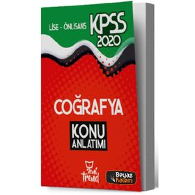Yeni Trend 2020 KPSS Lise Ön Lisans Coğrafya Konu Anlatımı