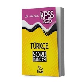 Yeni Trend Yayınları 2020 Kpss Lise Ön Lisans Türkçe Soru Bankası