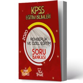 Yeni Trend Yayınları 2020 KPSS Rehberlik ve Özel Eğitim Soru Bankası