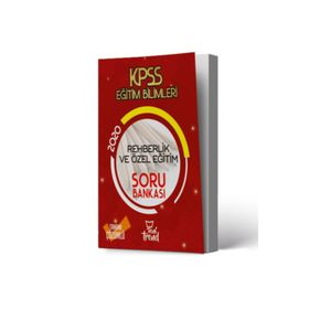 Yeni Trend Yayınları 2020 KPSS Rehberlik ve Özel Eğitim Soru Bankası