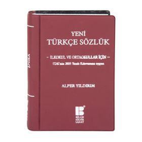 YENI TÜRKÇE SÖZLÜK İLKÖĞRETİM İÇİN - ALPER YILDIRIM