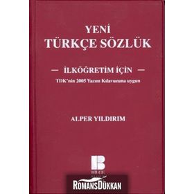 YENI TÜRKÇE SÖZLÜK İLKÖĞRETİM İÇİN - ALPER YILDIRIM