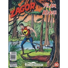 Yeni Zagor Sayı: 80 Yılan Adası - Moreno Burattini Mauro Laurenti