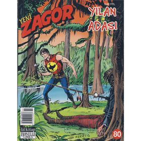 Yeni Zagor Sayı: 80 Yılan Adası - Moreno Burattini Mauro Laurenti