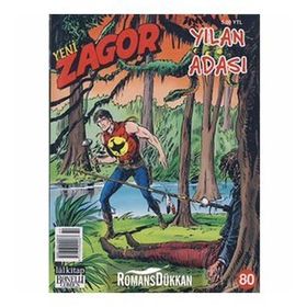 Yeni Zagor Sayı: 80 Yılan Adası - Moreno Burattini Mauro Laurenti