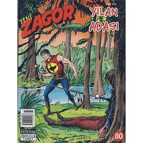 Yeni Zagor Sayı: 80 Yılan Adası - Moreno Burattini Mauro Laurenti